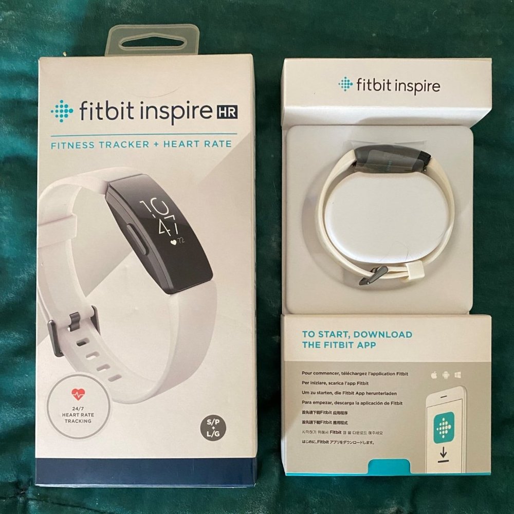 Fitbit Inspire HR - White Band